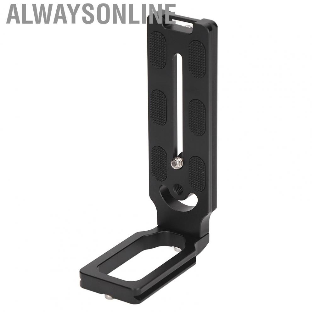 Alwaysonline L Shape Camera Bracket  Photography Accessory CNC Precise Processing with Reserved Hole for Tripod