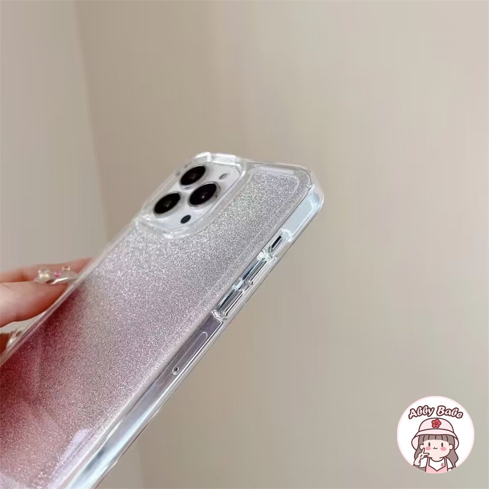 Ốp Điện Thoại TPU Mềm Chống Mồ Hôi Màu Gradient Có Vòng Tay Cho IPhone 14 Pro Max 13 12 11 Pro Max X XS Max