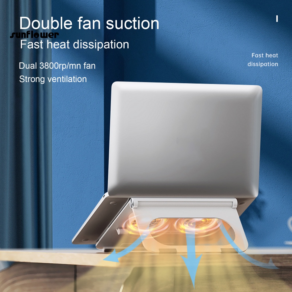 Giá Đỡ Tản Nhiệt Cho Laptop 12kg Có Thể Gấp Gọn Tiện Dụng