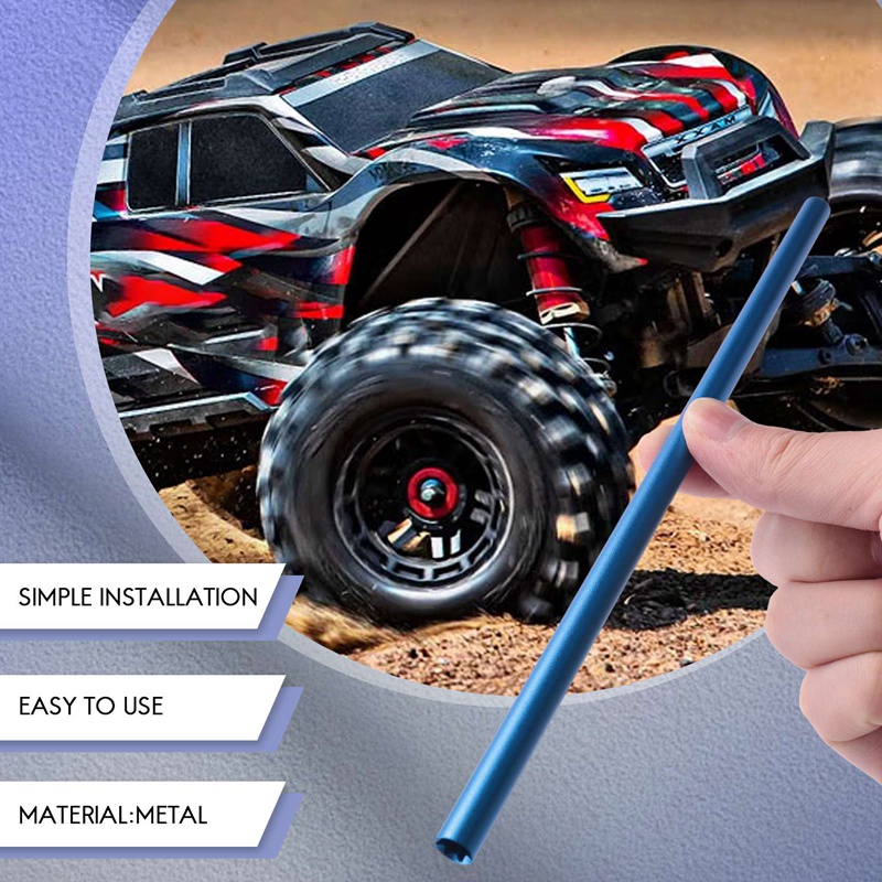 Trục Truyền Động Trung Tâm Bằng Kim Loại 6855 Cho Xe Điều Khiển Từ Xa Traxxas Slash 4X4 4WD Rally 4X4
