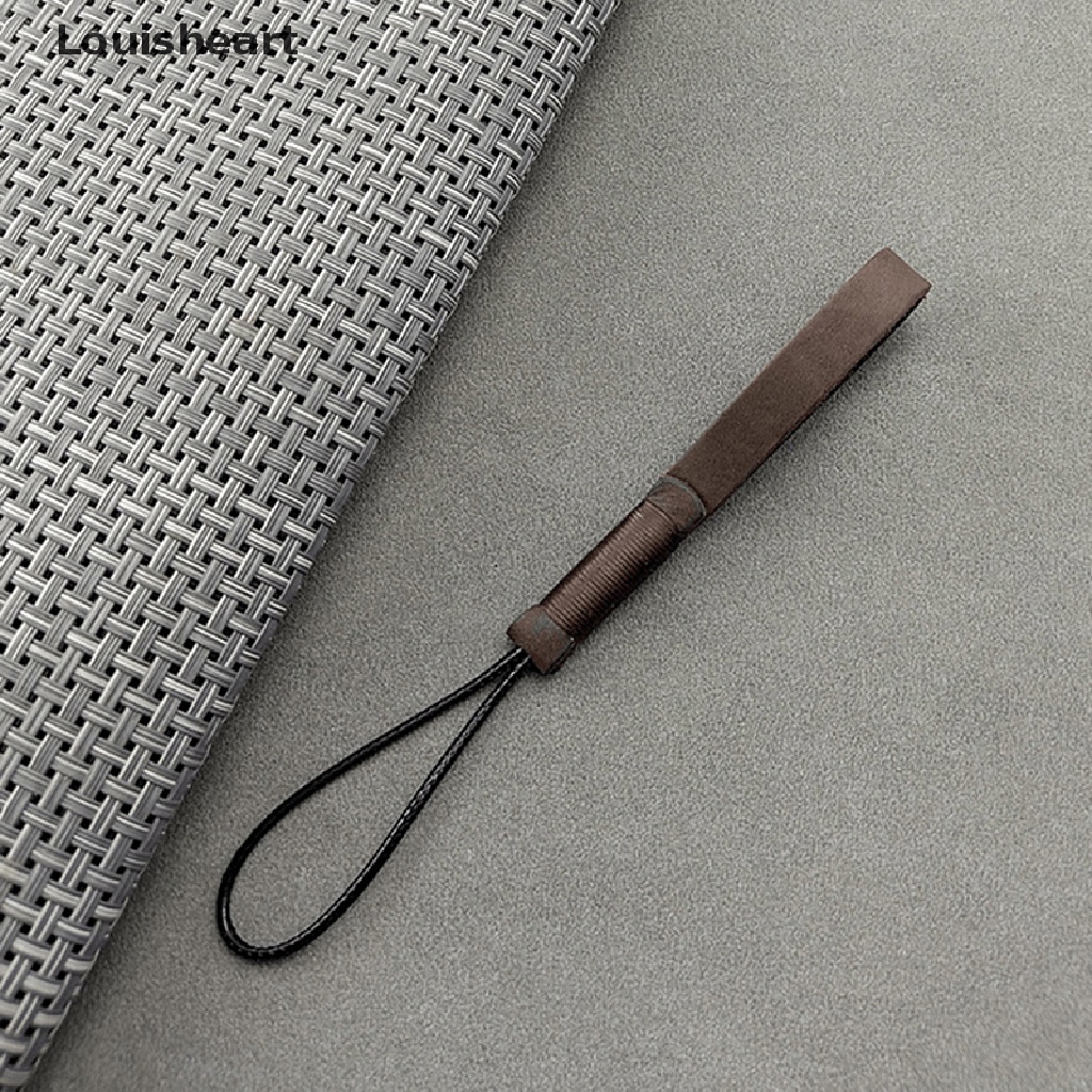 Móc Khóa Dây Da Bò Handmade Phong Cách Retro