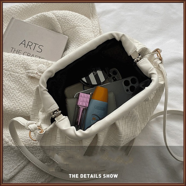 Túi Đeo Chéo Vai Bằng Da Nhân Tạo Màu Trơn Đa Năng Thời Trang Dành Cho Nữ