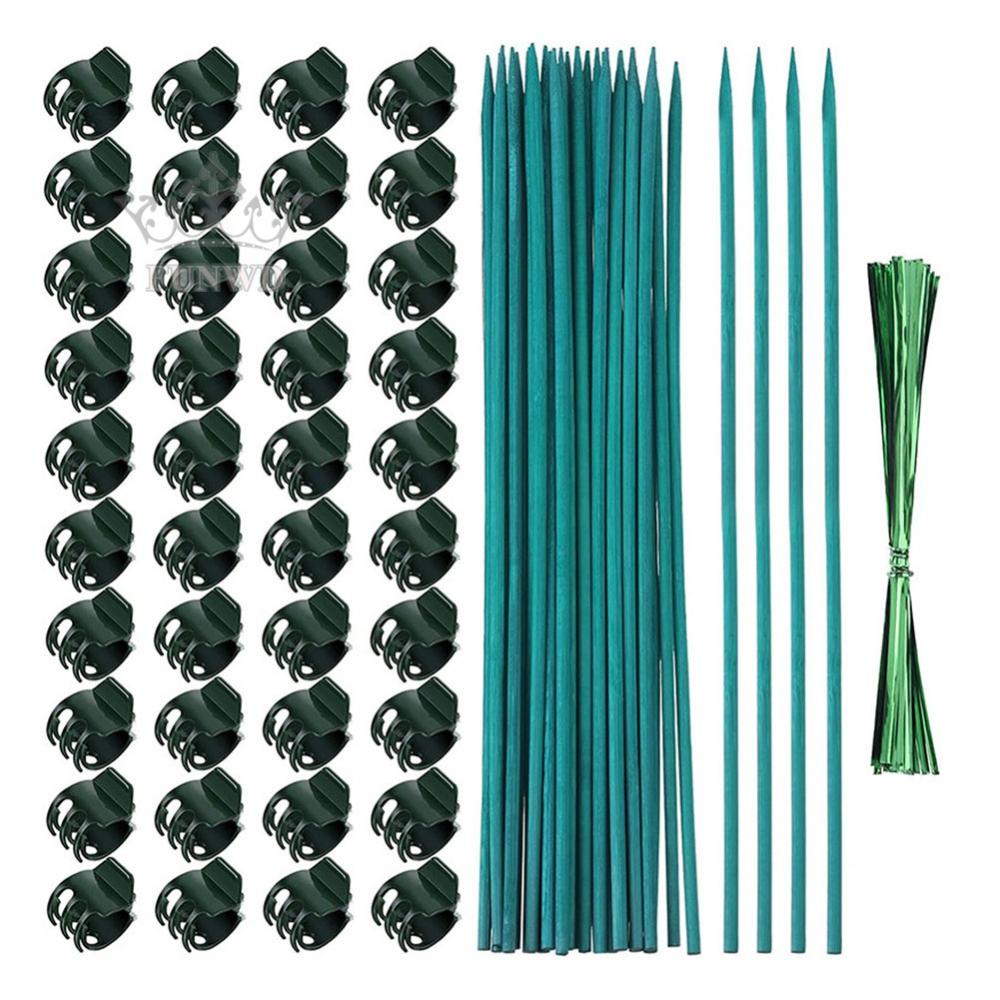Kẹp Dây Trồng Cây Trong Nhà / Ngoài Trời Chống Nước Không Phai Màu DIY