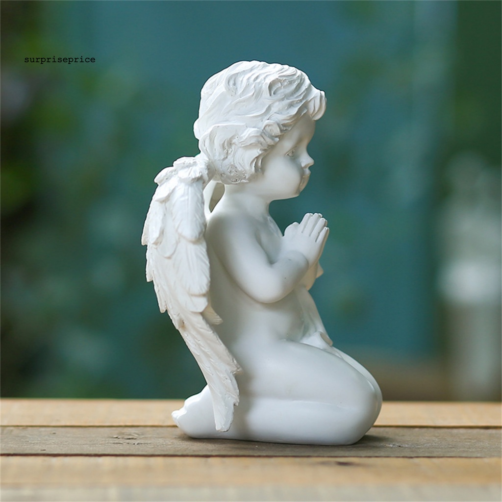 Mô Hình Thiên Thần Bằng Nhựa Resin Tinh Tế Dùng Trang Trí Nhà Cửa
