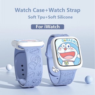 Ốp Điện Thoại TPU Silicone 3D Cho iWatch] S8 7 SE 6 5 4 3 2 1 (49mm 45mm 44mm 42mm 41mm 40mm 38mm)