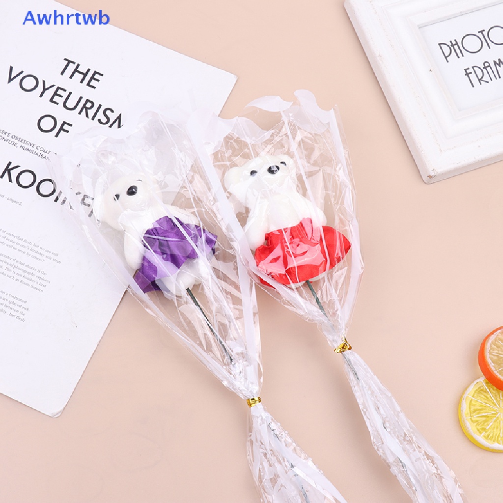 Bó Hoa Gấu Teddy Bằng Vải Teddy Dùng Làm Quà Tặng Sinh Nhật / Đám Cưới Cho Bạn Gái Mới