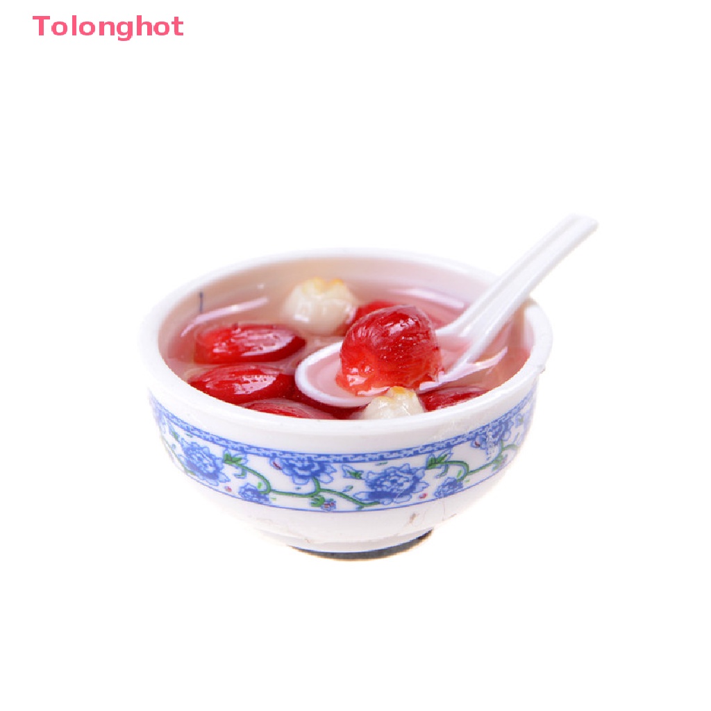 Set 5 Mô Hình Thức Ăn Trung Hoa Trang Trí Nhà Búp Bê Tỉ Lệ 1: 12