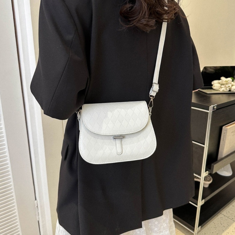 Túi Đeo Chéo Vai Bằng Da PU Kiểu Cổ Điển Thời Trang Sành Điệu Cho Nữ