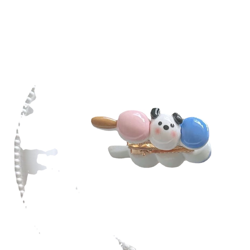 Kẹp Tóc Hình Quả Bầu Sanrio Màu Kẹo Dễ Thương