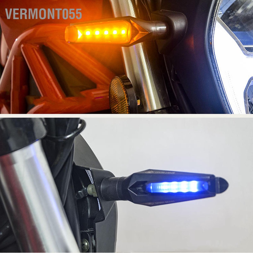 Vermont055 1 Electromobile Đèn Cảnh Báo Độ Sáng Cao LED Tiết Kiệm Năng Lượng Tín Hiệu Cho Xe Điện Tái Trang Bị 12V