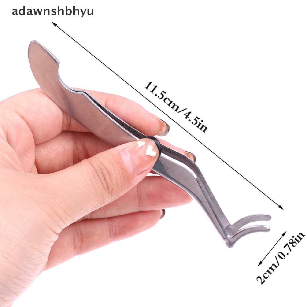 Nhíp Gắp Lông Mi Giả Bằng Thép Không Gỉ adawnshbhyu Tiện Lợi