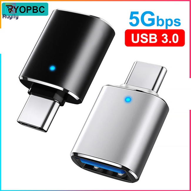 Đầu Đọc Thẻ Nhớ Chuyển Đổi Cổng Type-c Sang Usb 3.0 OTG Cho Nhiều Thiết Bị Điện Tử