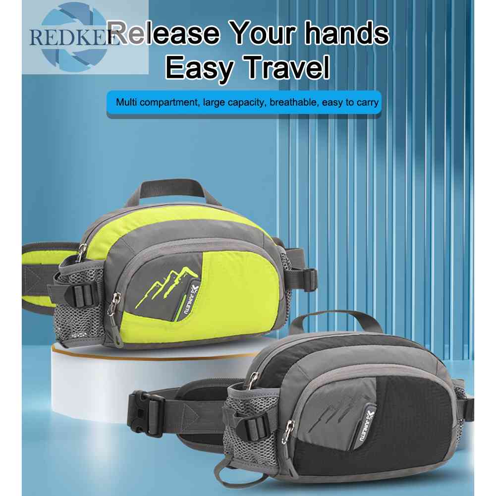 Túi Đeo Hông Thể Thao Có Giá Đỡ Chai Nước