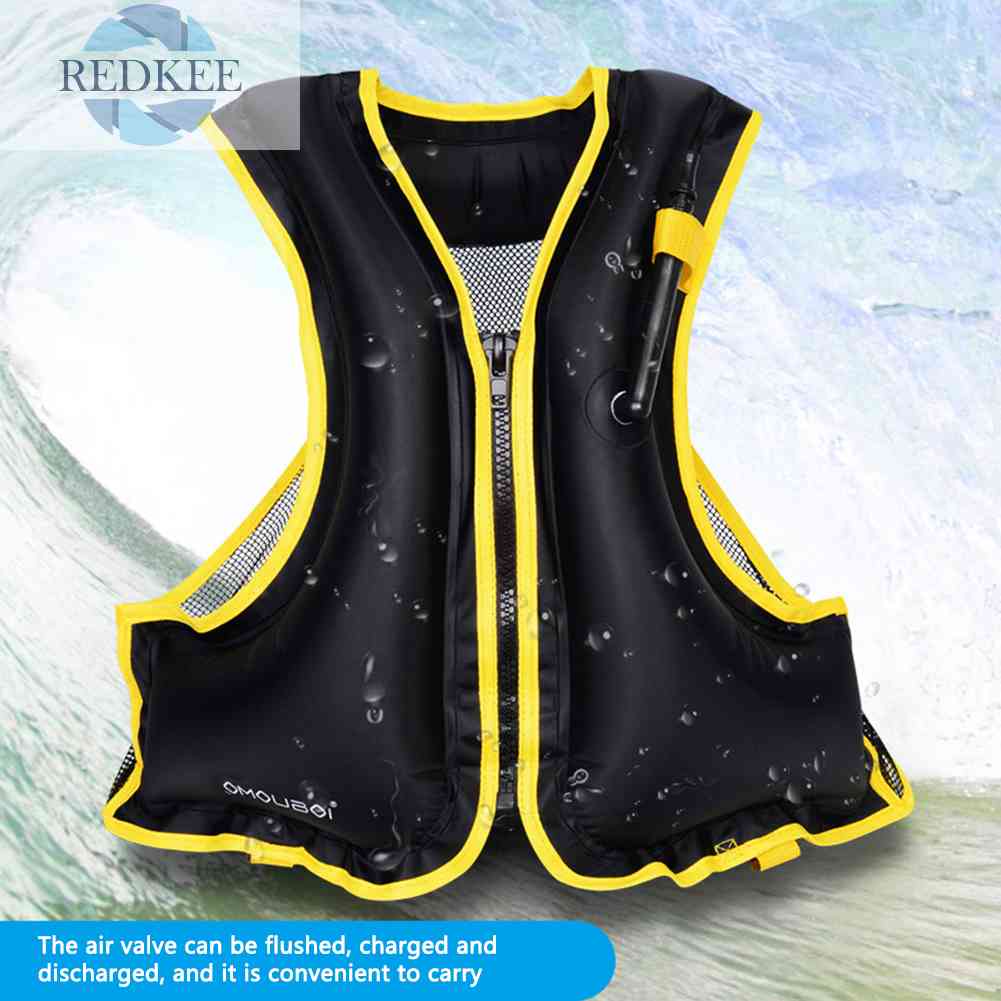 Áo Phao Cứu Sinh Bằng PVC An Toàn Tiện Dụng Cho Các Hoạt Động Ngoài Trời