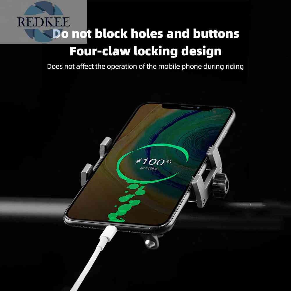 Giá Đỡ Điện Thoại M365 Bằng Nhôm Gắn Tay Lái Xe Đạp MTB