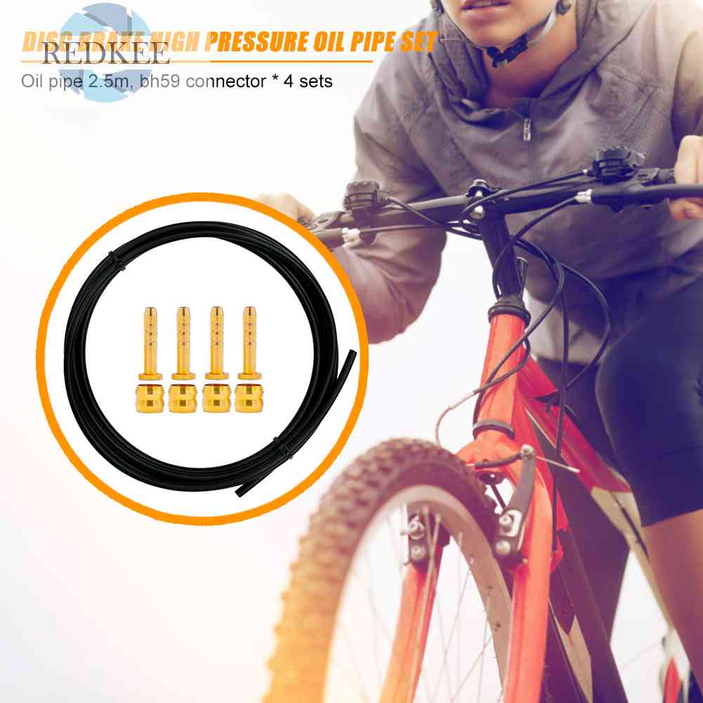 Ống Nối BH59 Màu Đen Cho Phanh Thủy Lực Xe Đạp Leo Núi