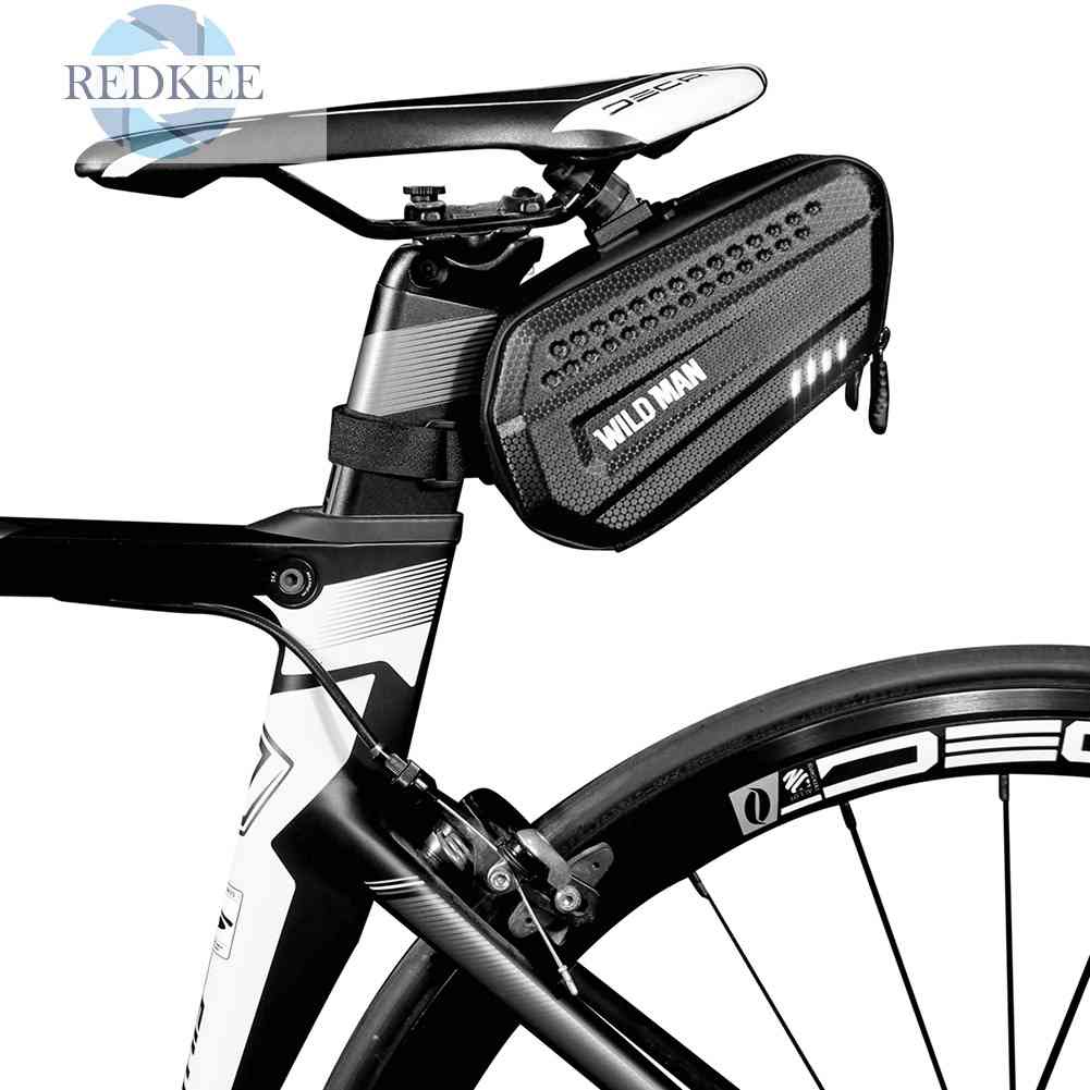 Túi Cứng Phản Quang Gắn Yên Sau Xe Đạp Tiện Dụng