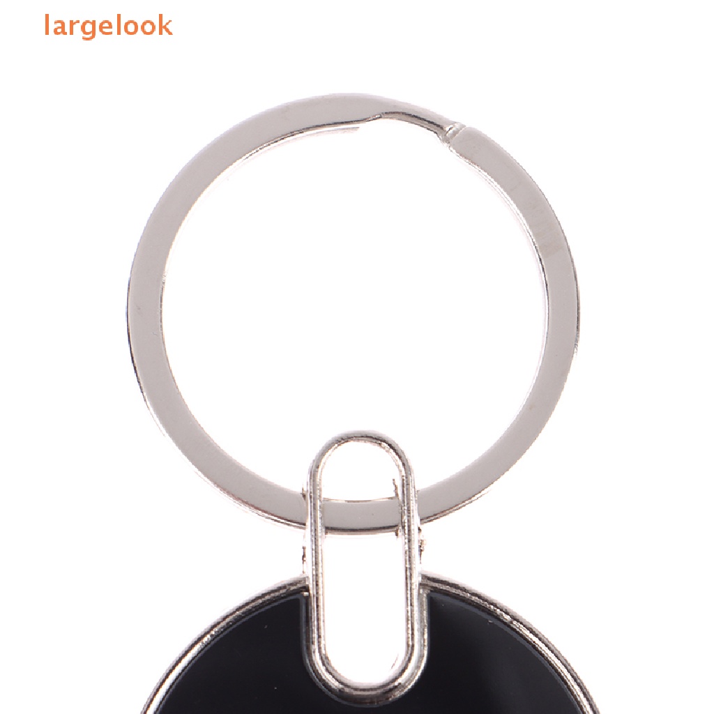 [Biglook] Móc Chìa Khóa Thẻ Kim Loại Trống Có Thể Là o o Quà Tặng Mới