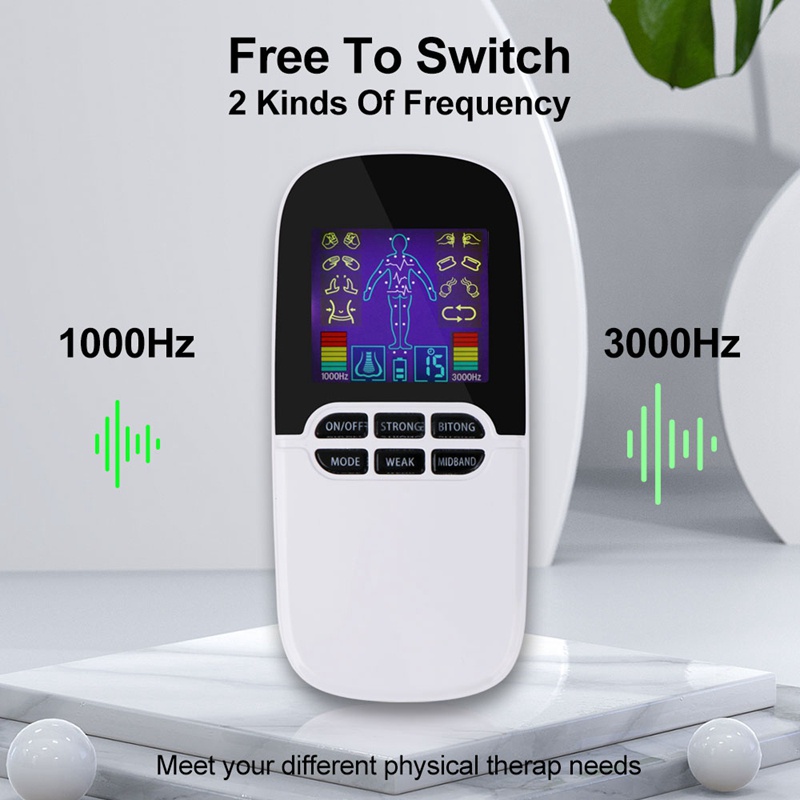 Máy Massage Vật Lý EMS TENS Unit Sức Khỏe Sạc Điện EMS