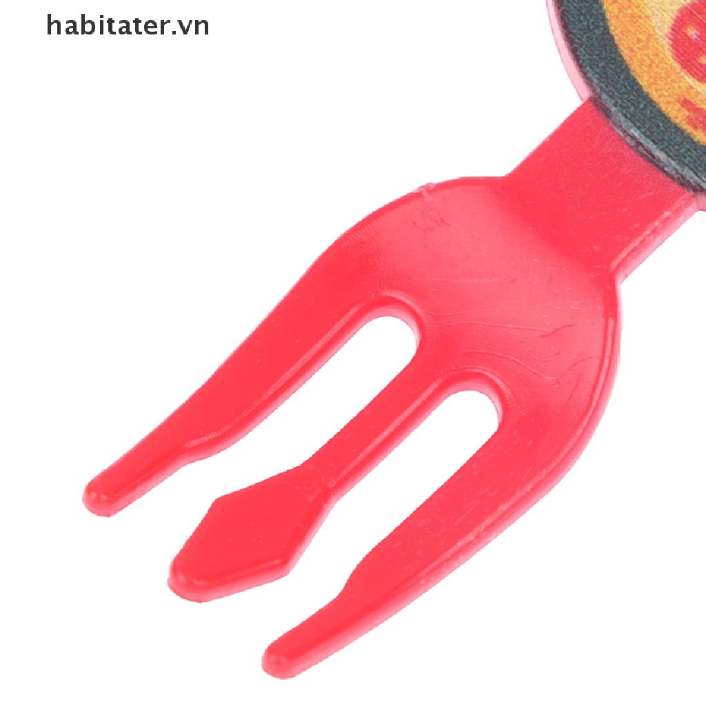 Set 8 / 10 / 26 Nĩa Ăn Trái Cây Họa Tiết Hoạt Hình Dễ Thương