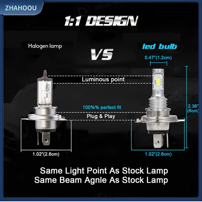 ☃Nhà Cửa☃ Set 4 Đèn Pha Xe Ô Tô Toyota Tundra