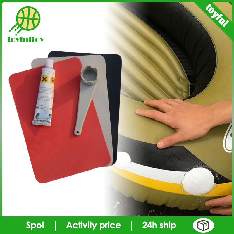 Miếng Vá Sửa Chữa Thuyền Kayak Có Keo Dán Tiện Dụng