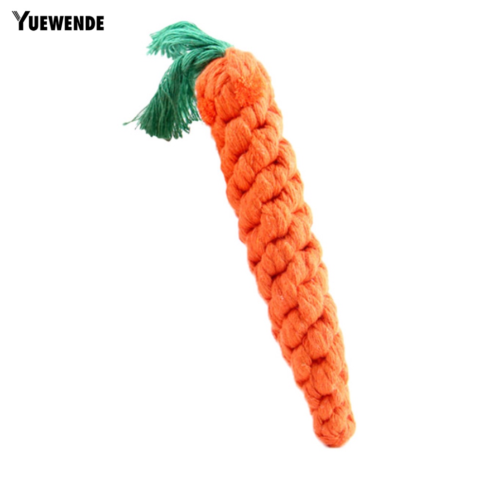 Đồ Chơi Dây Thừng Cotton Hình Củ Cà Rốt Huấn Luyện Thú Cưng