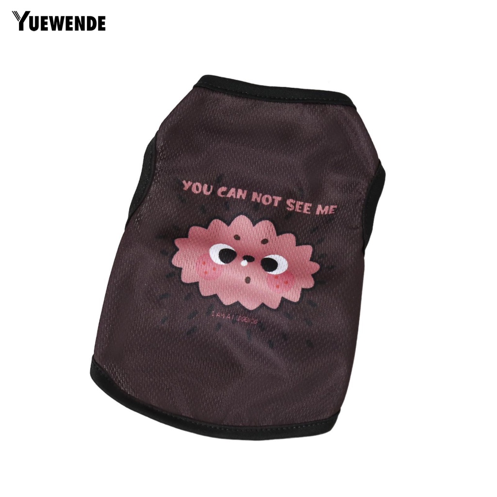 Áo Thun Ba Lỗ Thoải Mái In Họa Tiết Động Vật Dễ Thương Dành Cho Thú Cưng