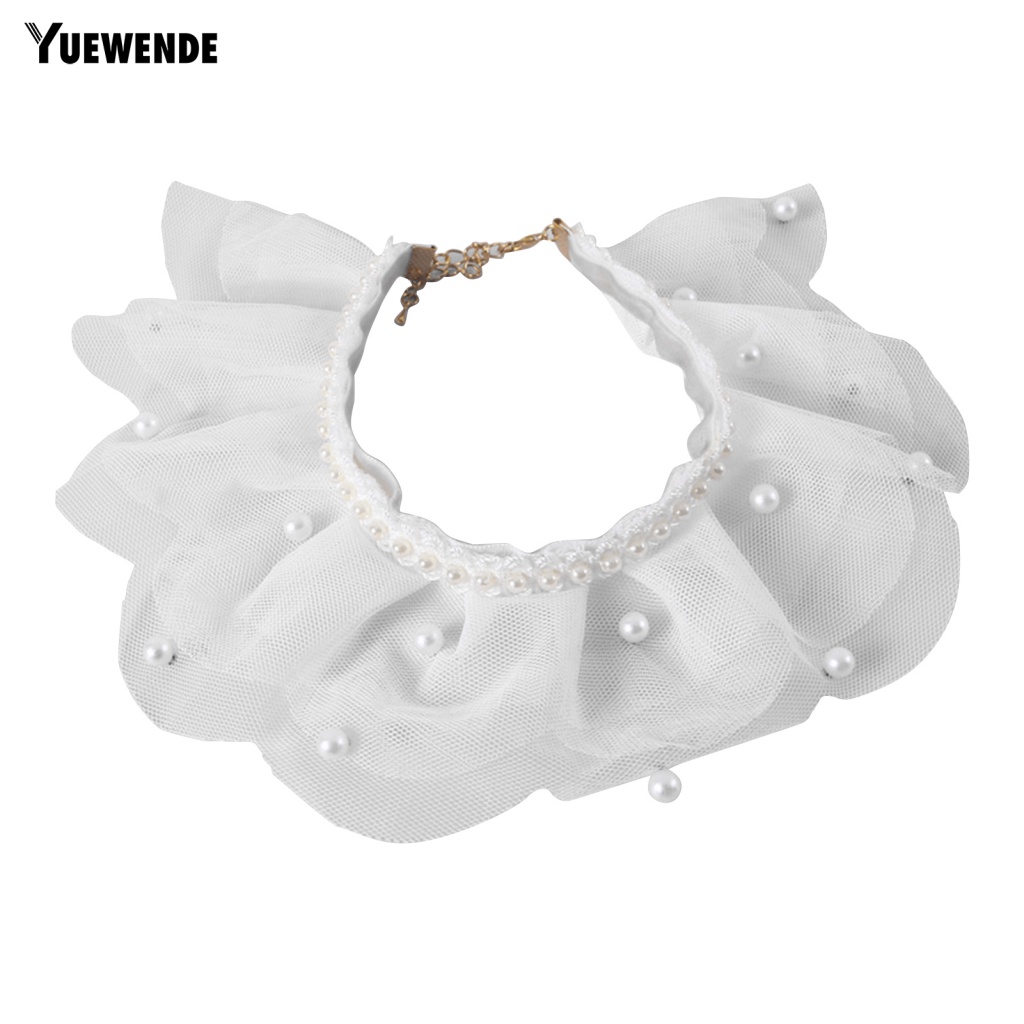 Ye.b Vòng Cổ Ren Mạnh Mẽ Cho Mọi Mùa Cho Mèo Xinh Đẹp Phụ Kiện Làm Việc Tốt