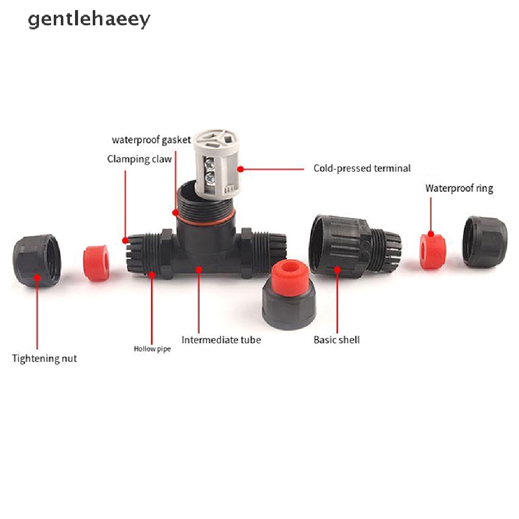 Đầu Nối Dây Điện Nhanh Hình Chữ T Chống Nước 3 / 5 Pin