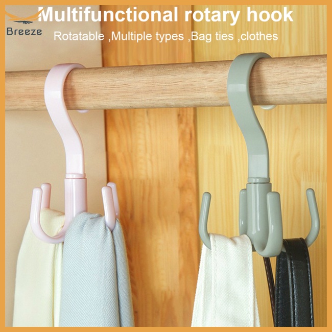 Móc Treo Đồ 4 Móng Xoay 360 Độ Đa Năng Tiện Dụng