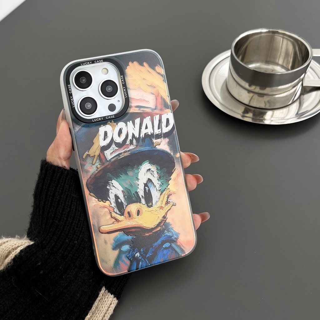 Ốp Điện Thoại TPU Silicon Mềm Chống Sốc Chống Rơi In Hình Tranh Sơn Dầu Cho iPhone 14 13 12 11 PRO MAX