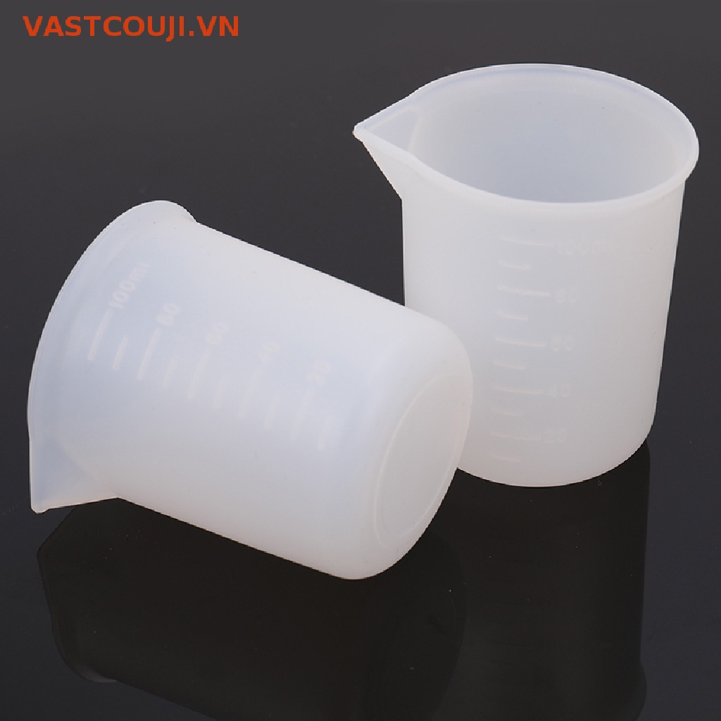 Set 12 Cốc Silicon Đo Lường Làm Trang Sức DIY