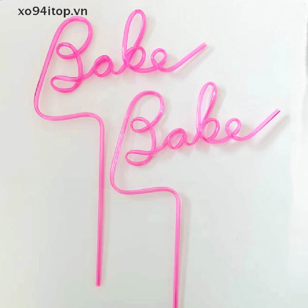 Ống Hút Rơm Đan Trang Trí Tiệc Cưới / Đính Hôn