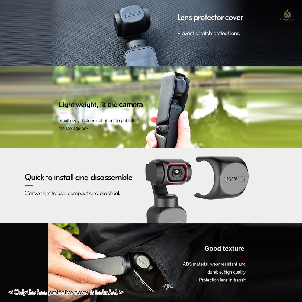 Bộ Phụ Kiện Bảo Vệ Ống Kính Máy Ảnh Đa Năng STARTRC + Loa Che Nắng + Giá Đỡ Thay Thế Cho DJI Pocket 2