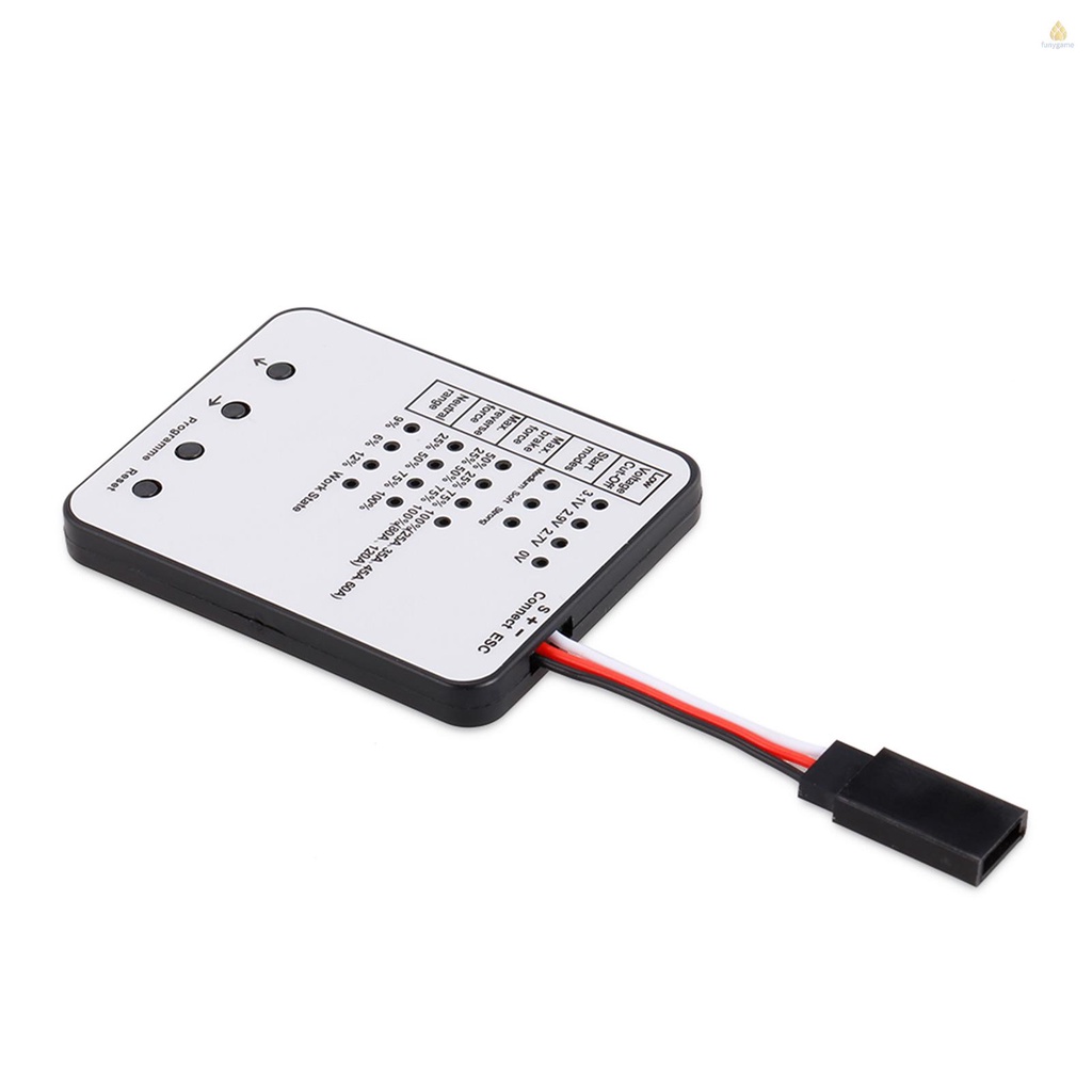 Thẻ Lập Trình Điều Khiển Tốc Độ Điện Tử Cho Surpas HOBBY Không Chổi Than