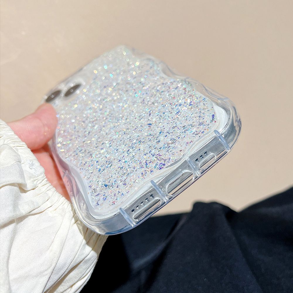 Ốp Điện Thoại TPU Dẻo Đính Sequin Lấp Lánh Thời Trang Chống Rơi / Bụi Bẩn Cho IPhone 14 13 12 11 Pro Max X XR 8 7 Plus