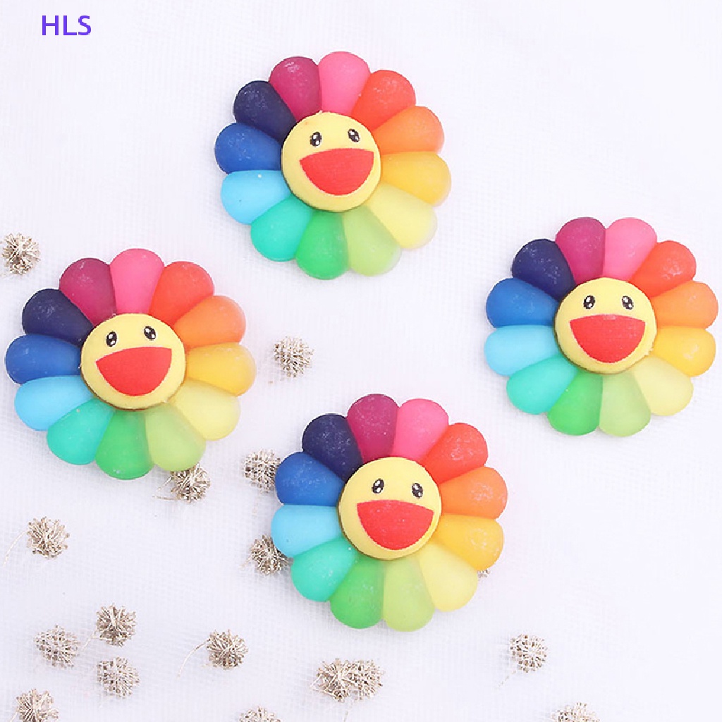 Kẹp Tóc Hình Hoa Hướng Dương Bằng Acrylic DIY Dành Cho Trẻ Em
