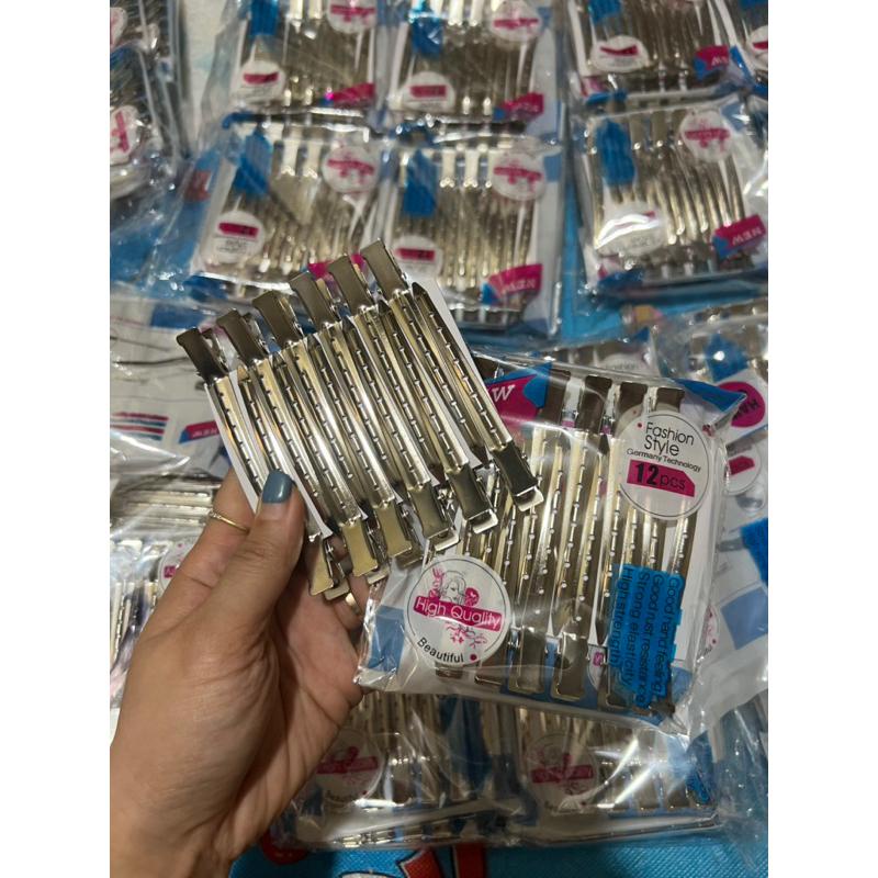 Kẹp mỏ vịt kẹp sóng nước làm tóc sz trung 9cm homezzdecor
