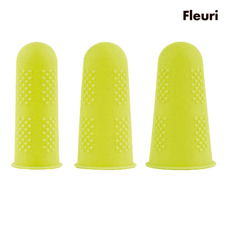 Set 3 Bao Ngón Tay Bằng Silicone Chống Trượt Tiện Dụng