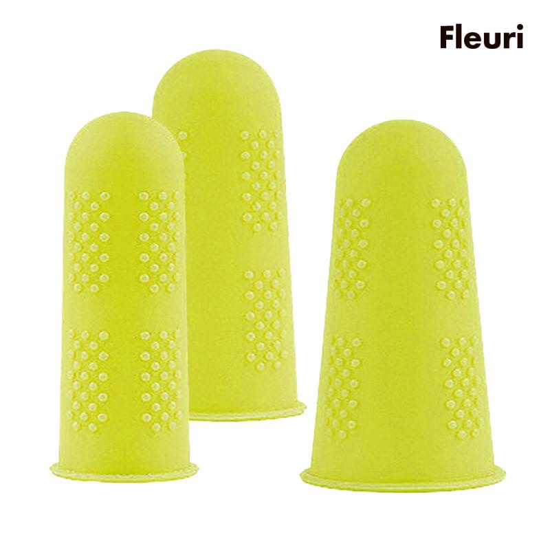 Set 3 Bao Ngón Tay Bằng Silicone Chống Trượt Tiện Dụng