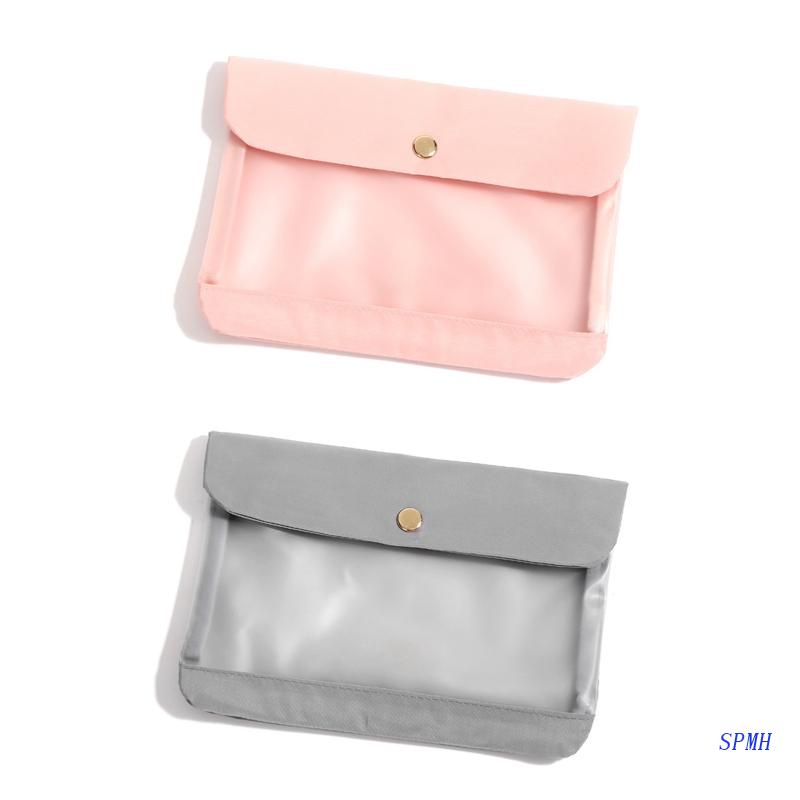 Túi Đựng Mỹ Phẩm / Tiền Bằng TPU Trong Suốt Nhỏ Gọn Tiện Dụng Mang Theo Du Lịch / Cắm Trại