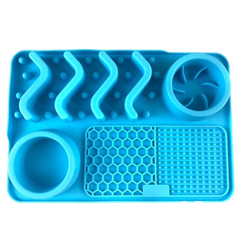 Thảm Cho Thú Cưng Ăn Chống Trượt Giúp Giảm Căng Thẳng