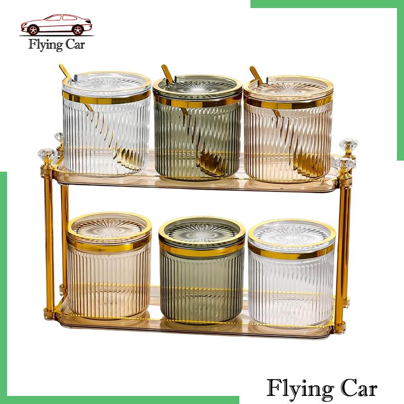 Hộp Đựng Gia Vị Nhà Bếp Đếm Thực Phẩm Chống Bụi Đa Năng Lzdjfmy2