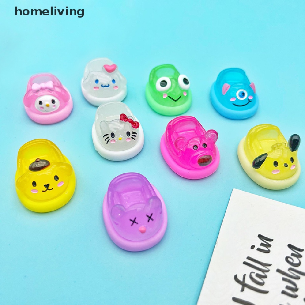 1 Tượng Nhựa Phát Quang Hình Hoạt Hình Đáng Yêu Trang Trí Xe Hơi