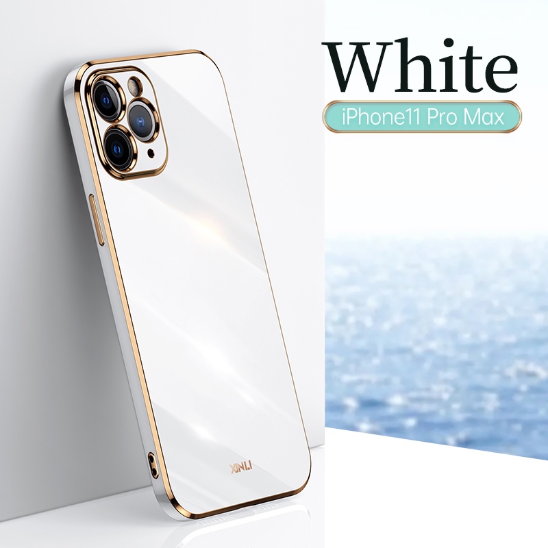 Ốp Điện Thoại Cứng Mạ Điện Cho iPhone 11 11Pro 11ProMax 12 12Pro 12Mini 13Mini 12ProMax Max