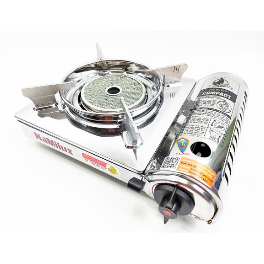 Minh cườngBẾP GAS MINI NAMILUX HỒNG NGOẠI CÓ VAN INLINE - GIÓ QUẠT CŨNG KHÔNG TẮT BẾPchính hãng NAMILUX