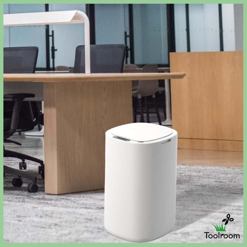 Thùng Rác 12L Có Nắp Tự Động Cho Nhà Ở / Văn Phòng