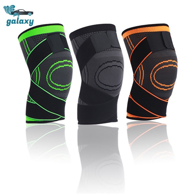 Galaxy Đệm Bảo Vệ Đầu Gối Co Giãn Thoáng Khí Trọng Lượng Nhẹ Chống Trượt Dành Cho Tập Luyện Thể Thao Chạy
