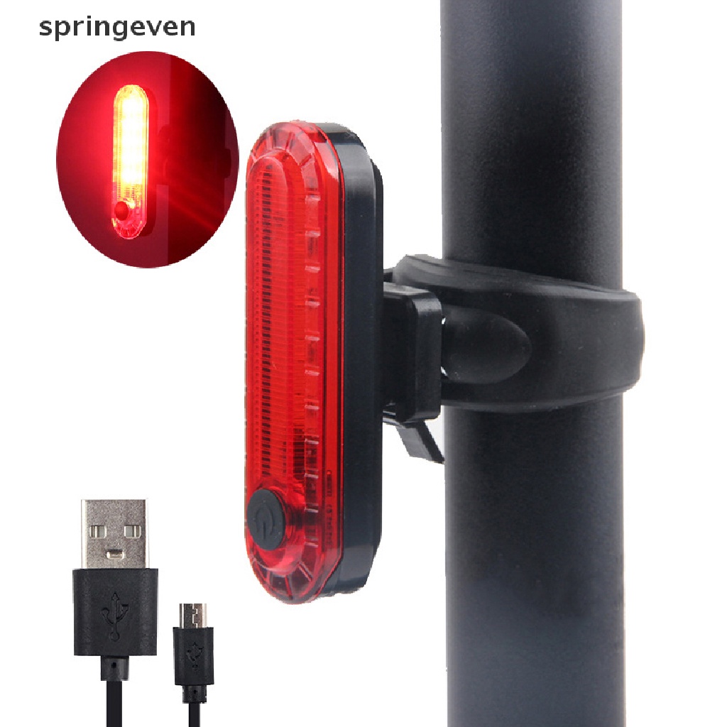 Đèn LED Hậu USB Chống Thấm Nước Cho Xe Đạp